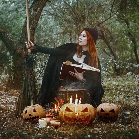 Halloween spell of the sorceress
